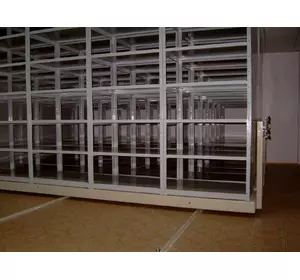 Пересувний складський стелаж Пересувний складський стелаж