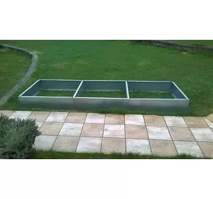 Металлические грядки, 0,55 мм Металлические грядки, 0,55 мм