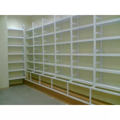 Стелаж торговий з полицями 1824х920х460 \ 4Д