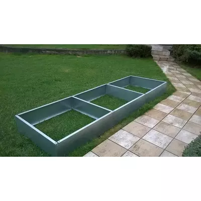 Садовые грядки из металла