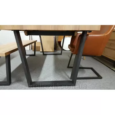 Дубовый стол лофт